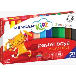 Pensan Kidz Pastel Boya 12 Renk