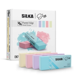 Silka Pastel Silgi 4 Renk 20Li