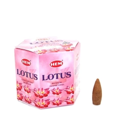 Hem Lotus Geri Akış Konik Tütsü