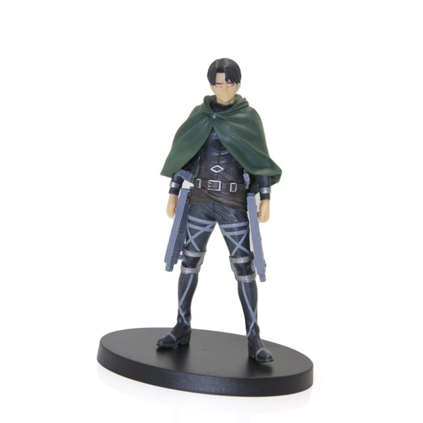 Titan Levi Ackerman Silikon Anime Figür