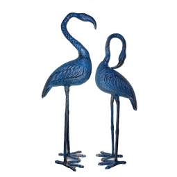 Metal İkili Flamingo Seti 105-100 Cm