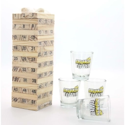 Jenga Shot Bardak Oyunu