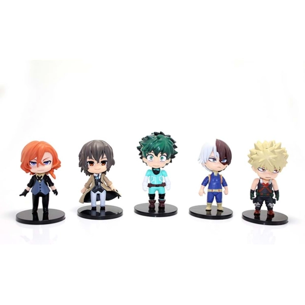 My Hero Academia Anime Aksiyon Figürü 5 li Set