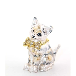 Swarovski Taşlı Kedi